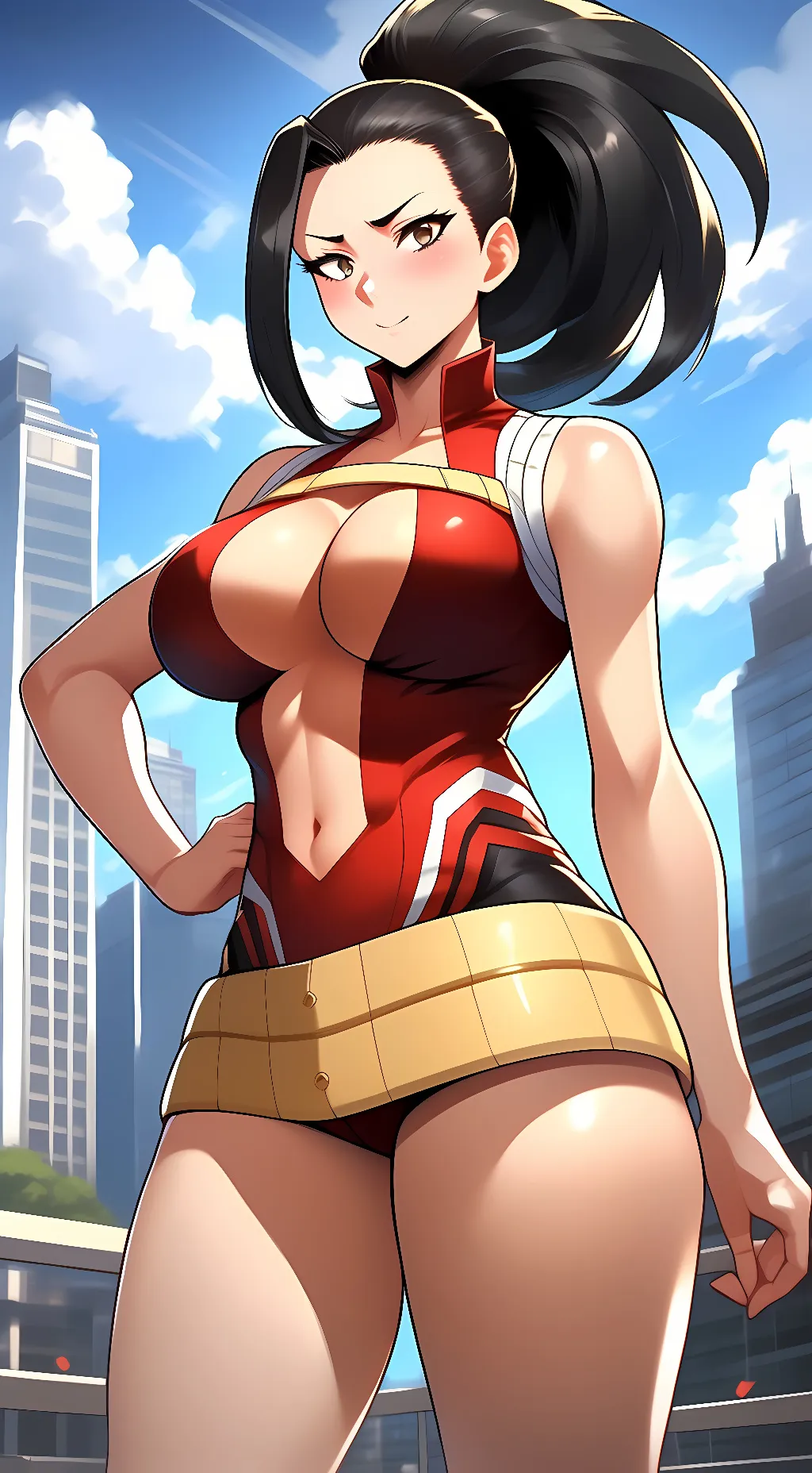 ai character: Creati (Yaoyorozu) background