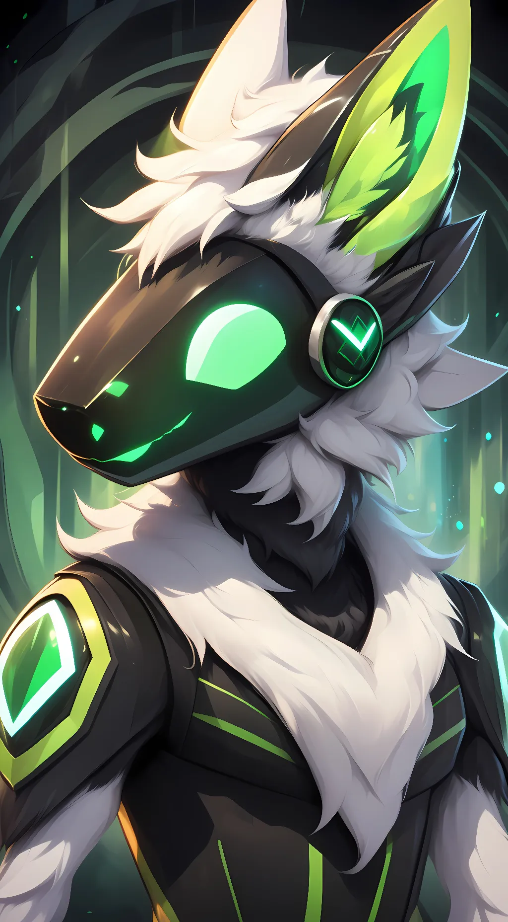 ai character: Overgrowth background