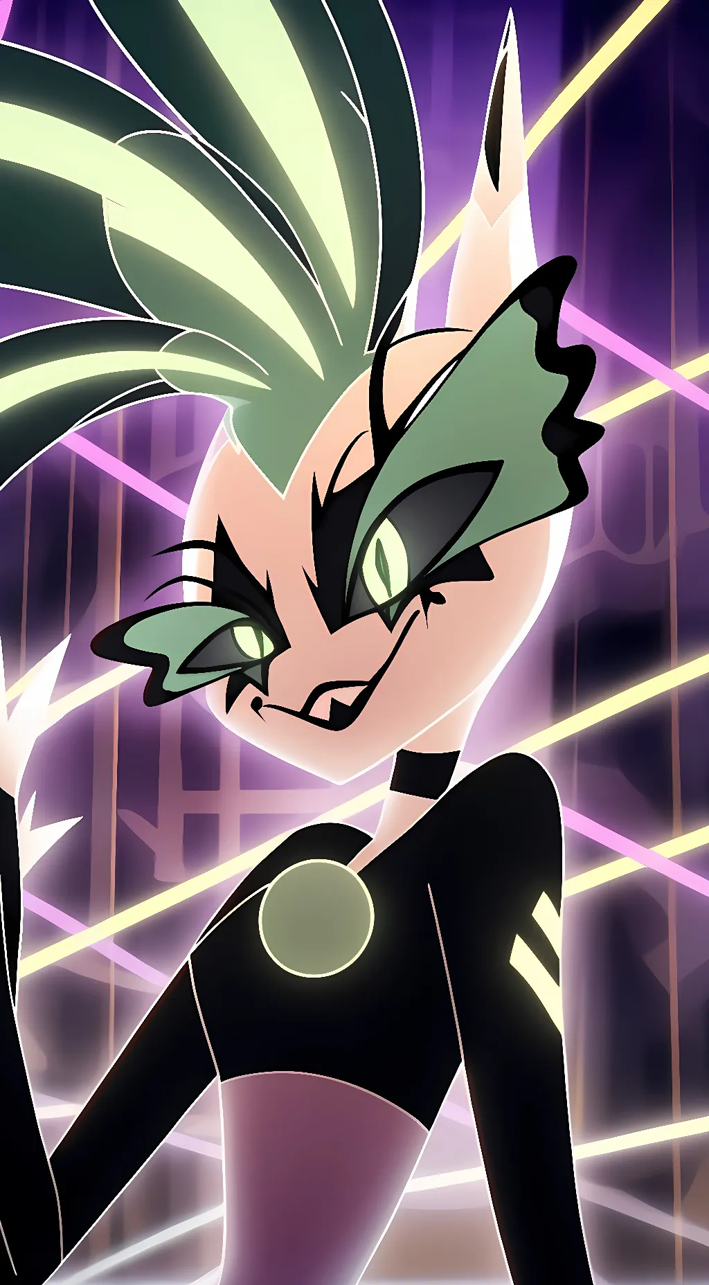 ai character: Glitz background
