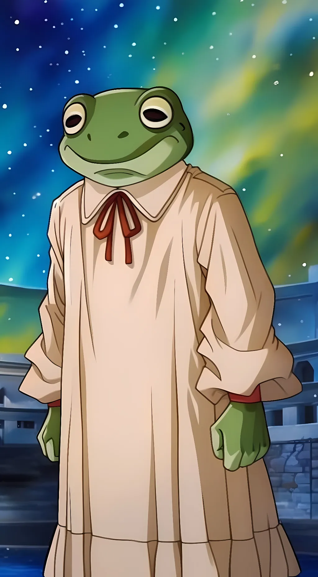 ai character: Froug background