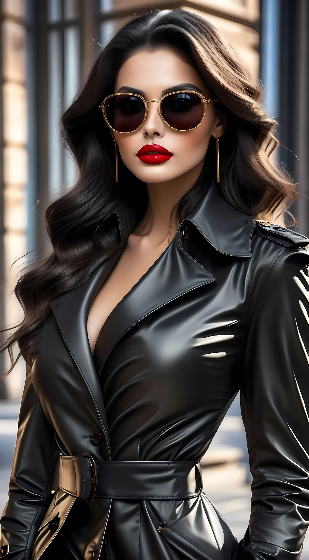 ai character: Ashley mayfield  background