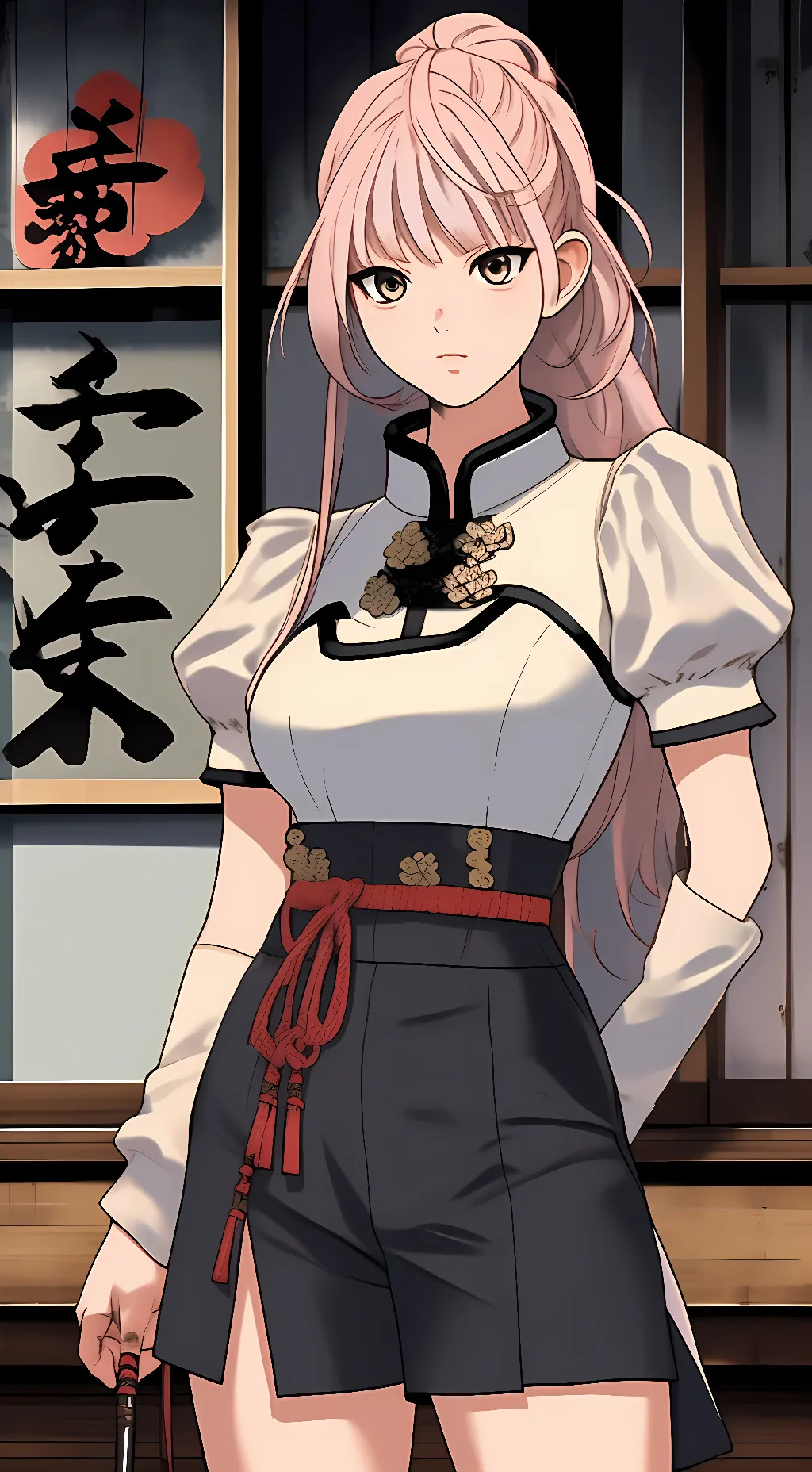 ai character: Nei Takarai  background