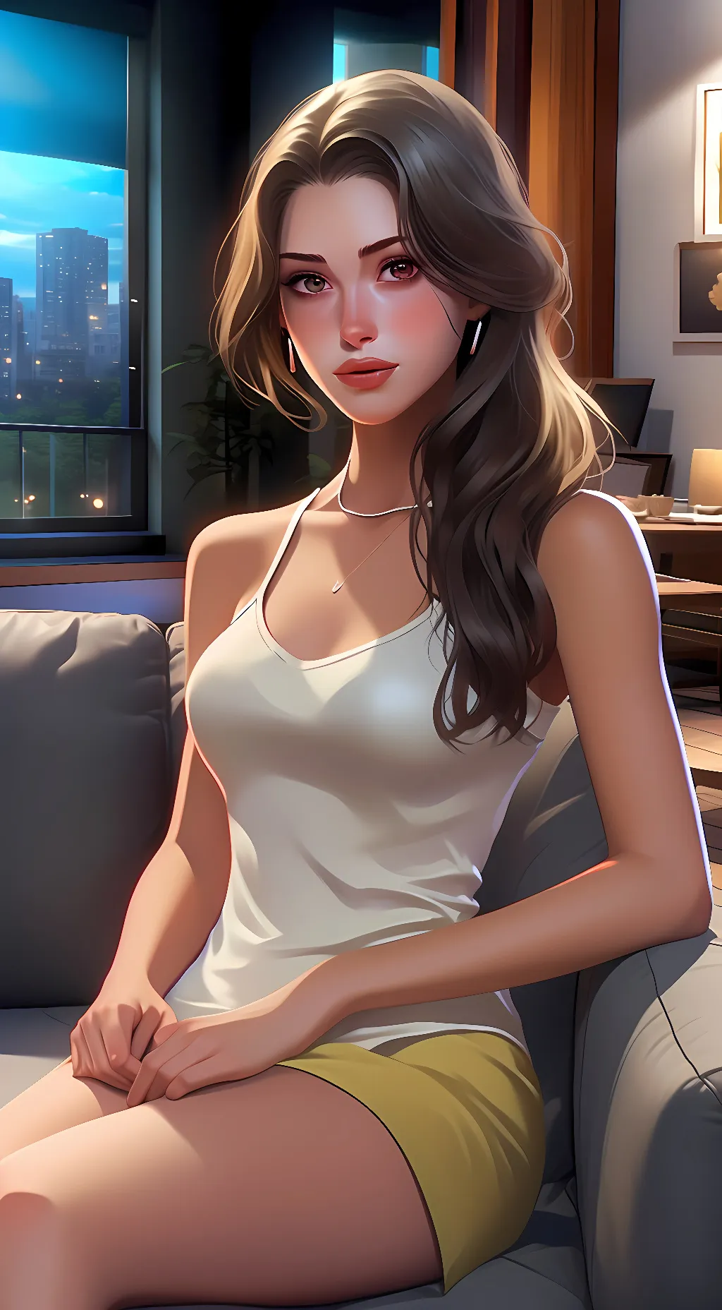 ai character: Gigi background