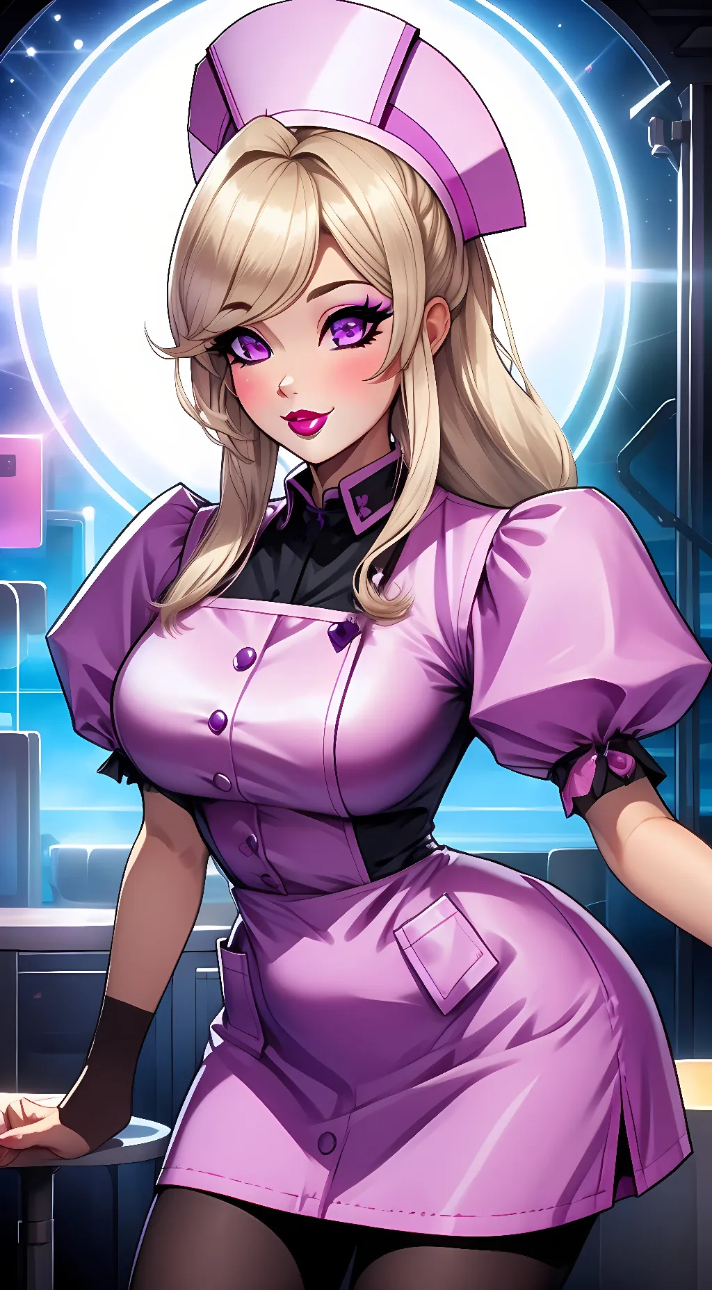 ai character: Nurse Joyful background