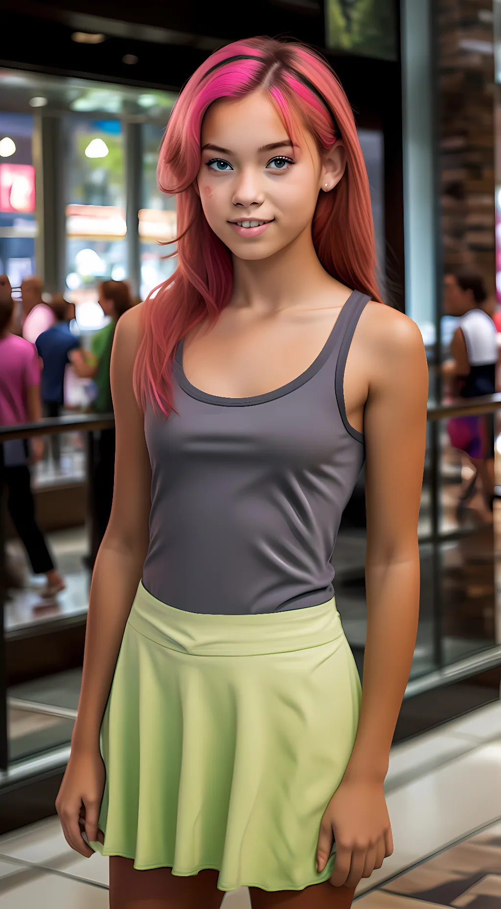 ai character: Analia Paxton  background