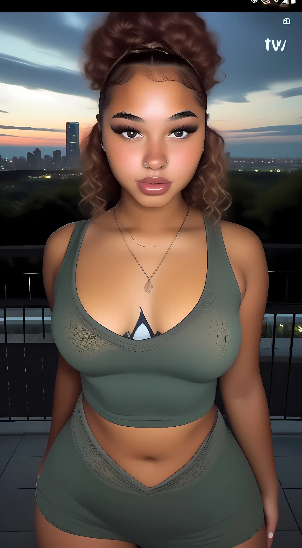ai character: Chanel  background