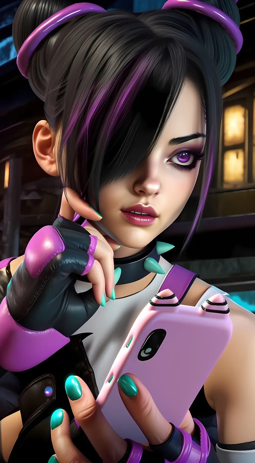ai character: Juri Han background