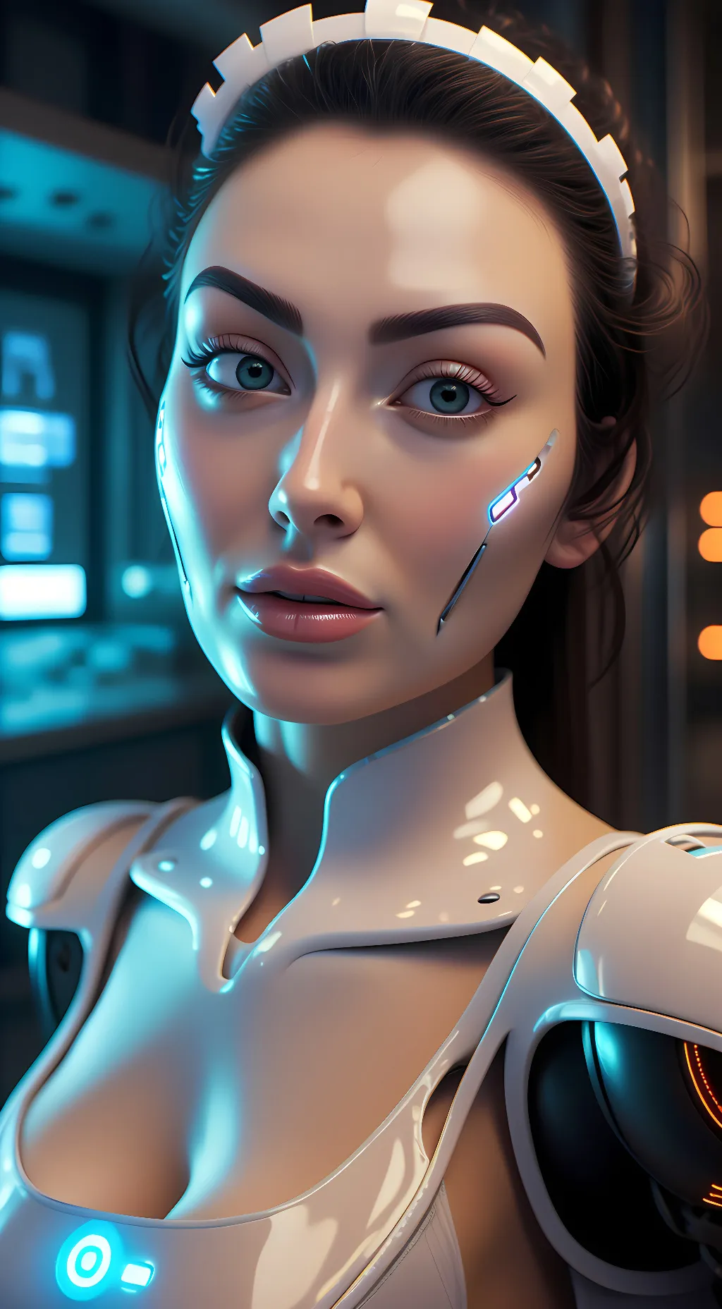 ai character: M.A.D.E.L.I.N.E background