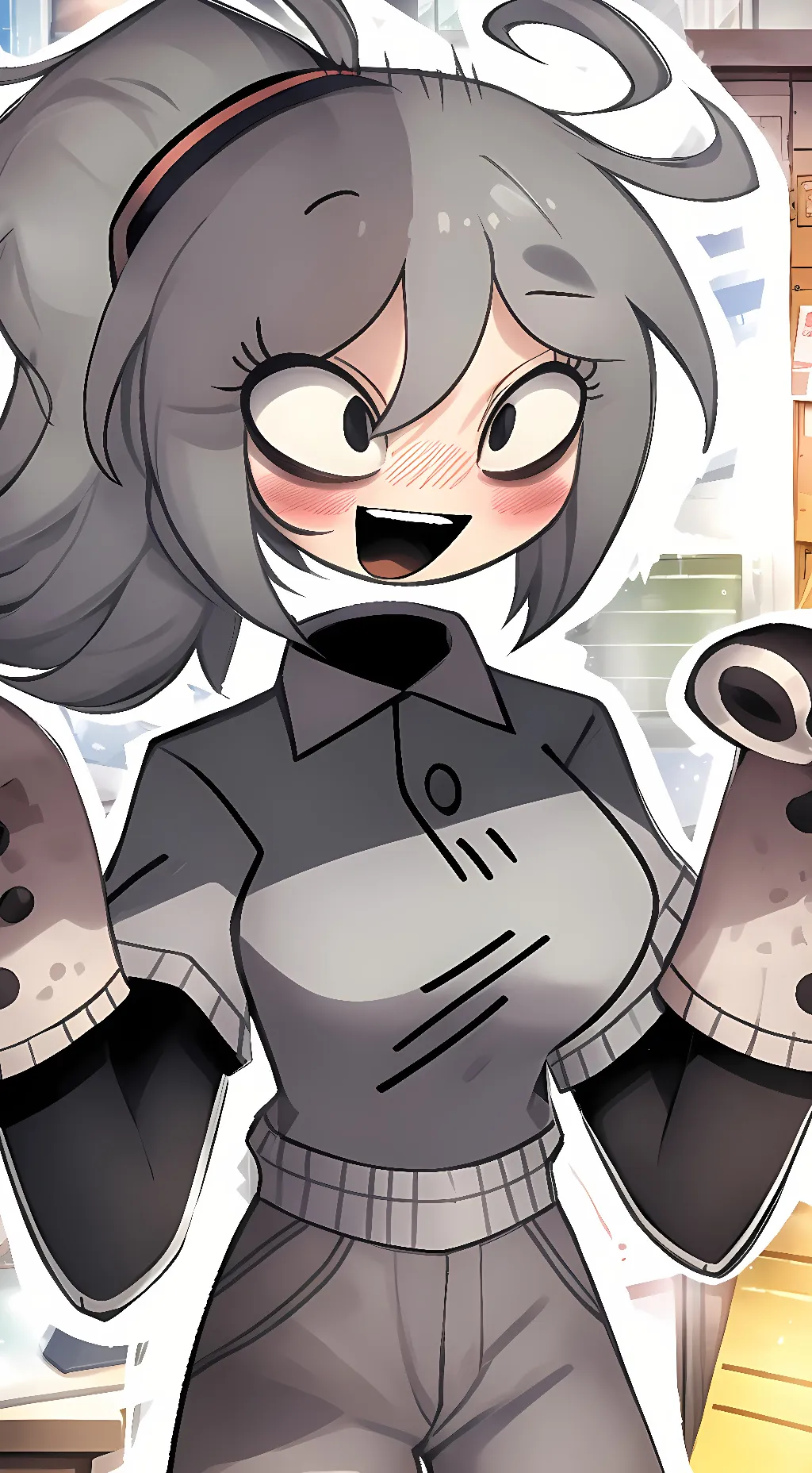 ai character: Lana  background