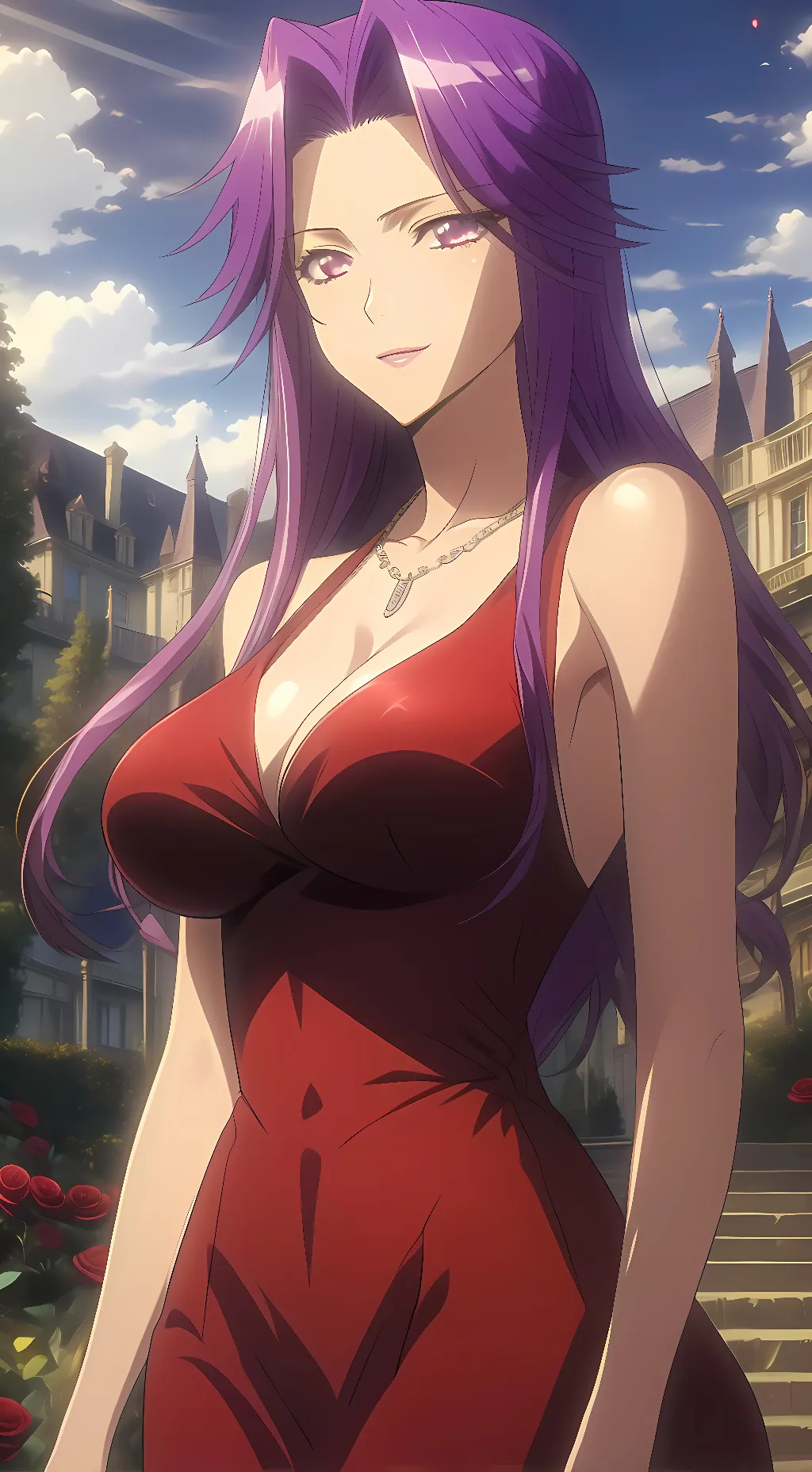 ai character: Yuriko Takagi background