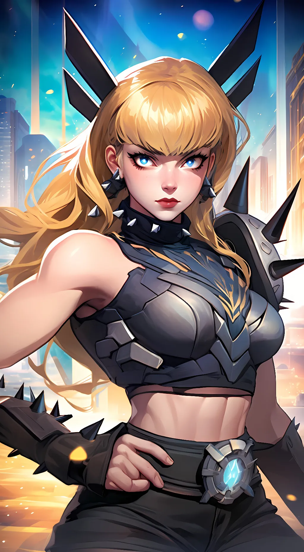ai character: Magik background
