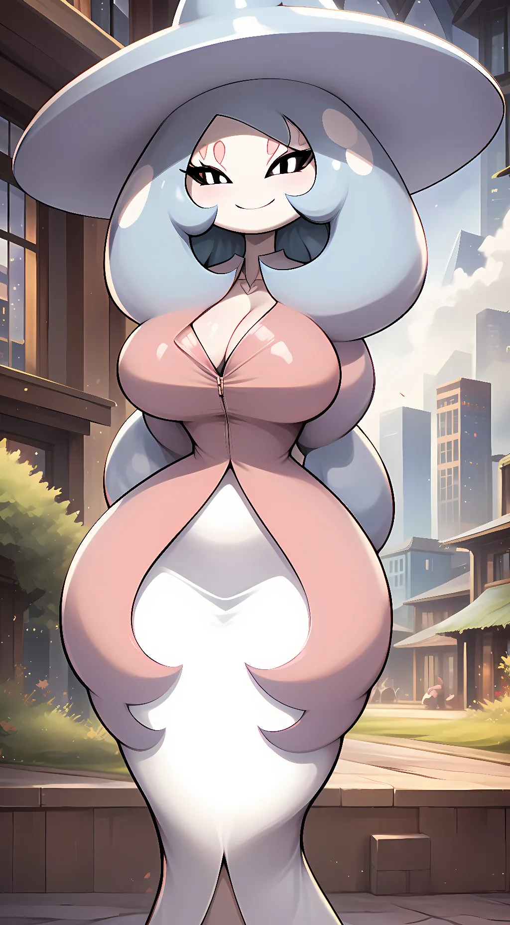 ai character: Hatterene background
