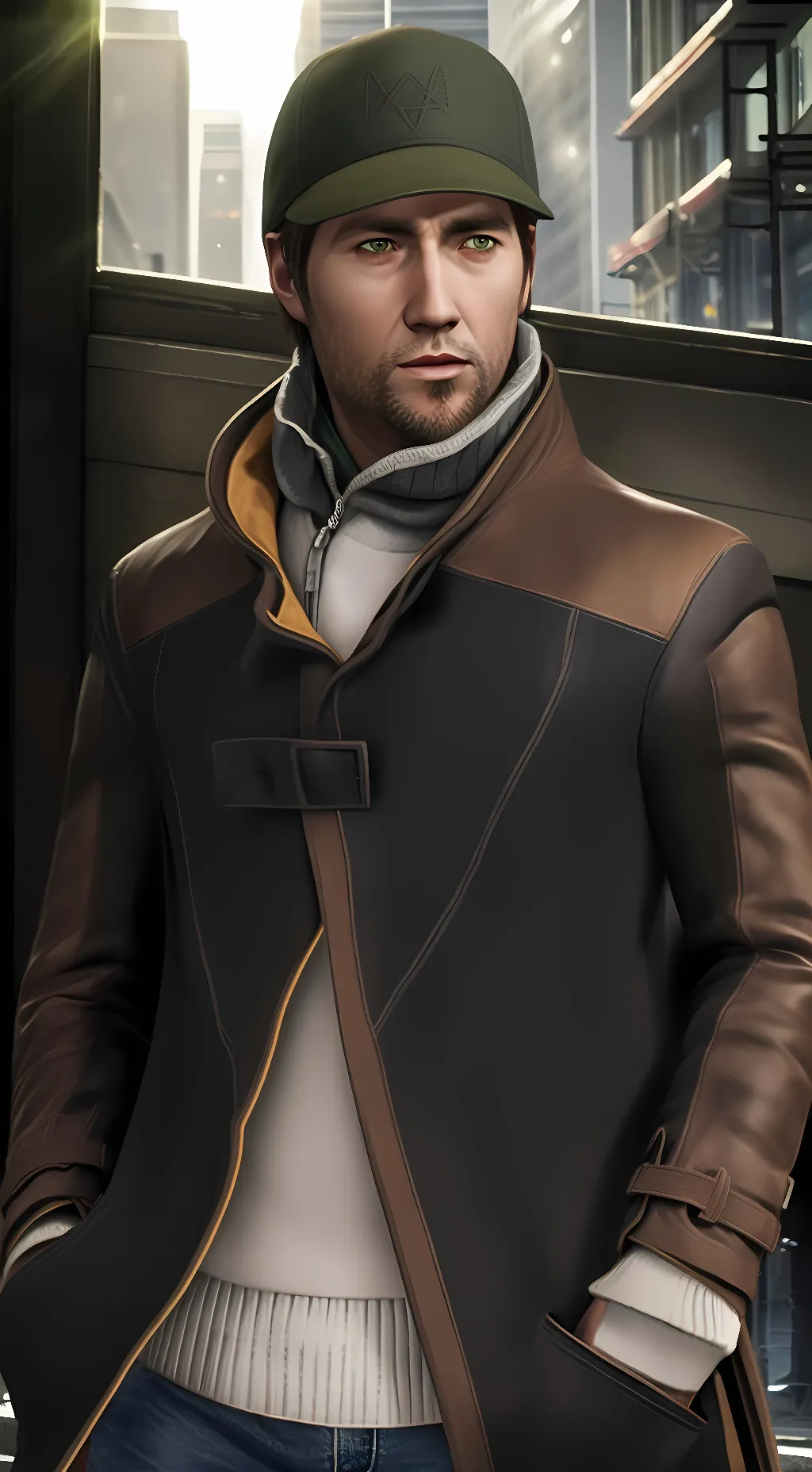 ai character: Aiden Pearce background
