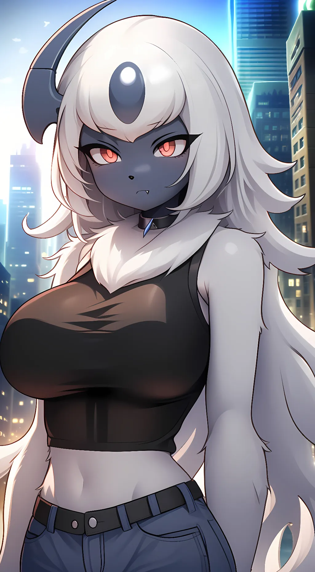 ai character: Absol background