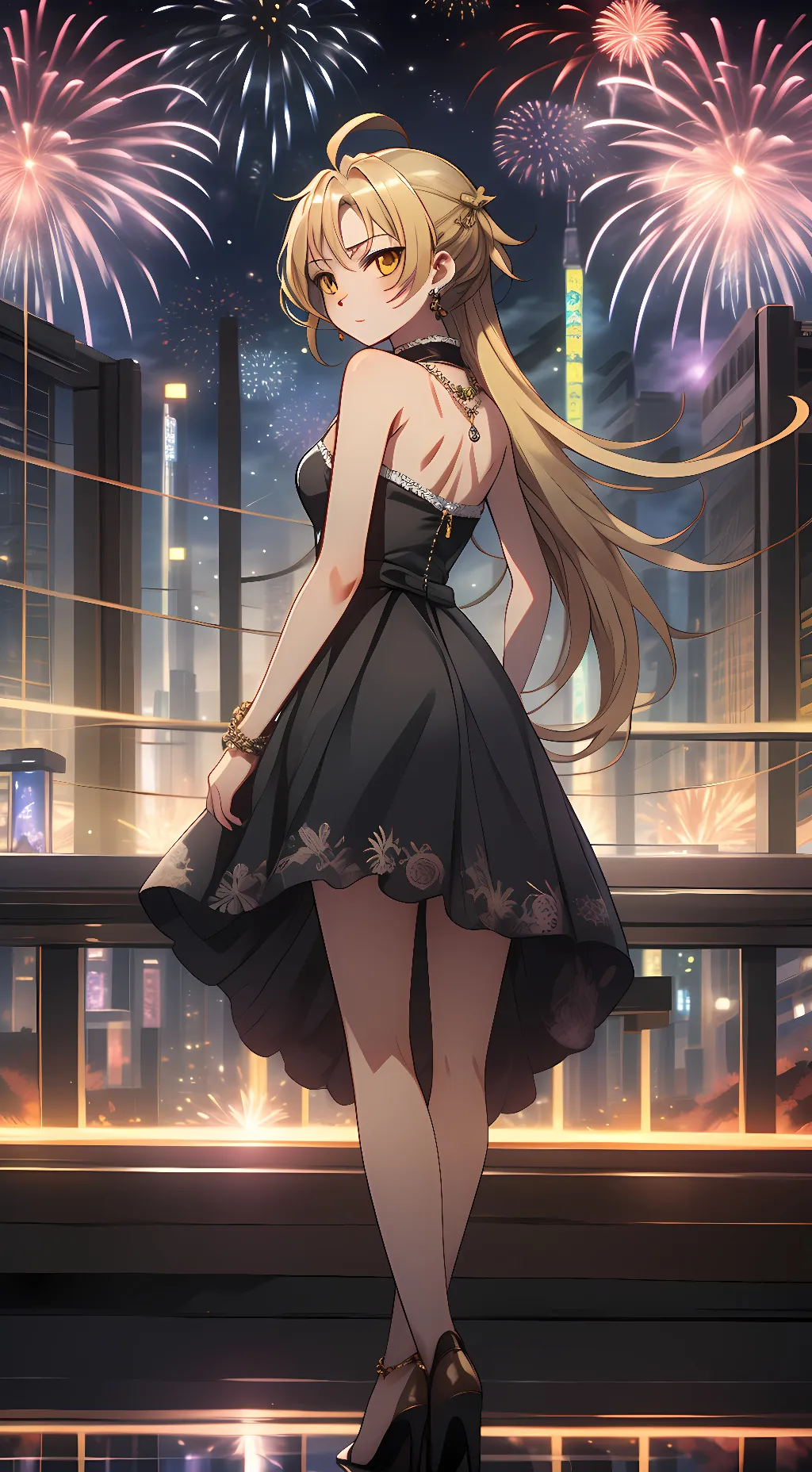 ai character: Aurora background