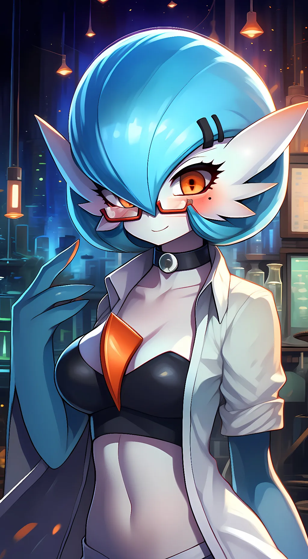 ai character: Dr. Voir background