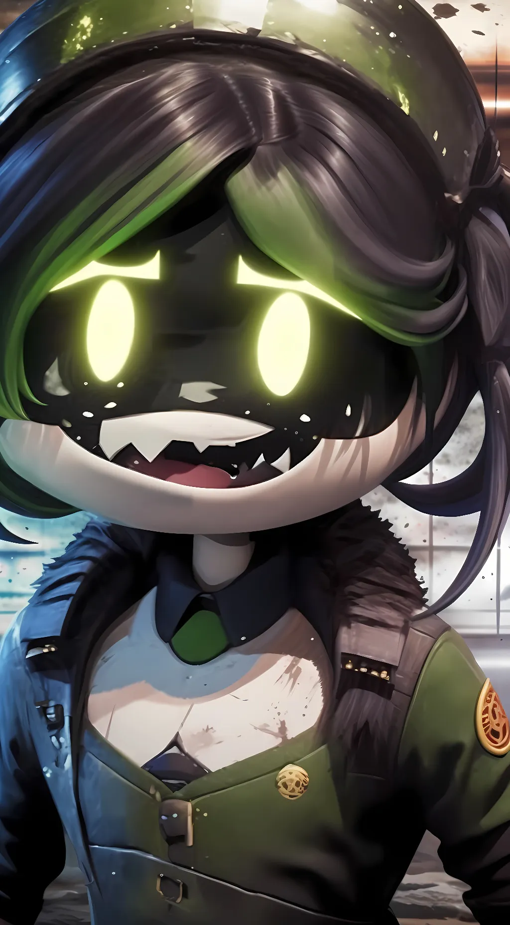 ai character: zombie drones... background