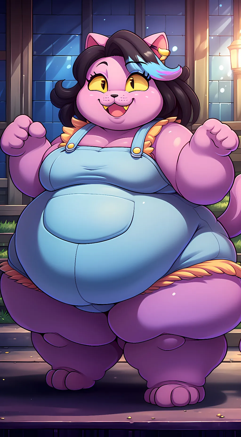 ai character: Catty background