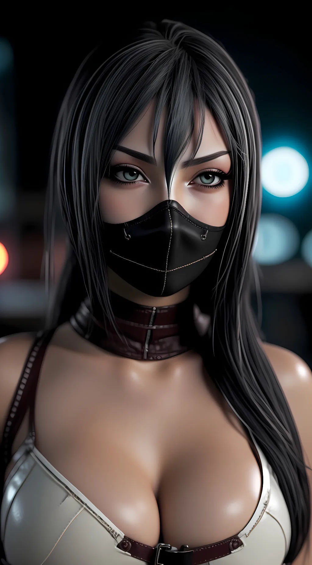 ai character: La Catrina background