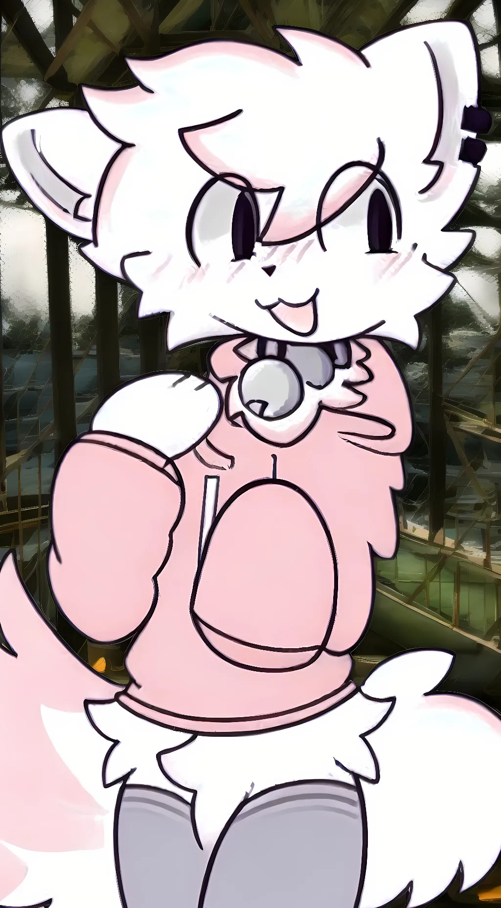 ai character: Boykisser background