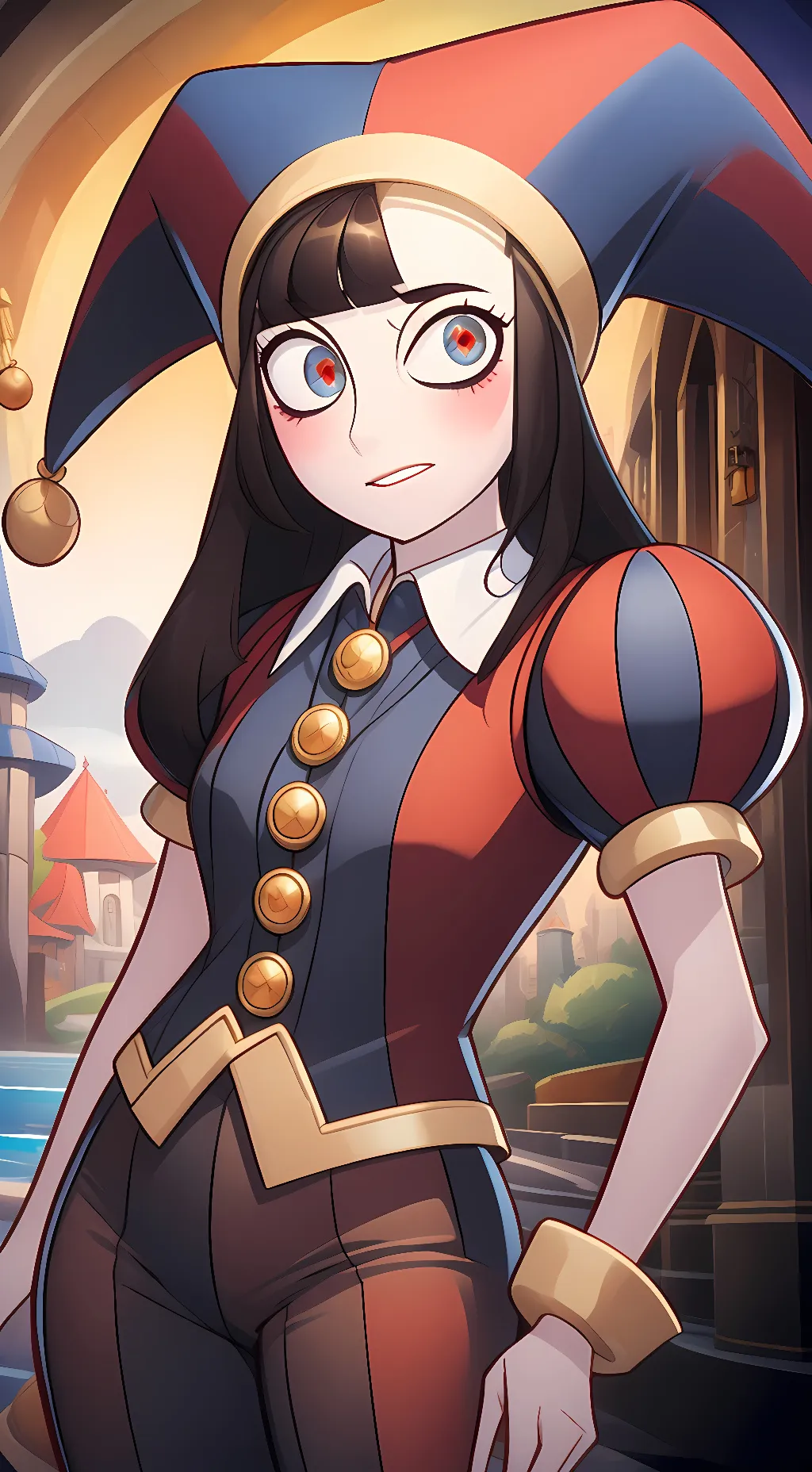 ai character: tadc background