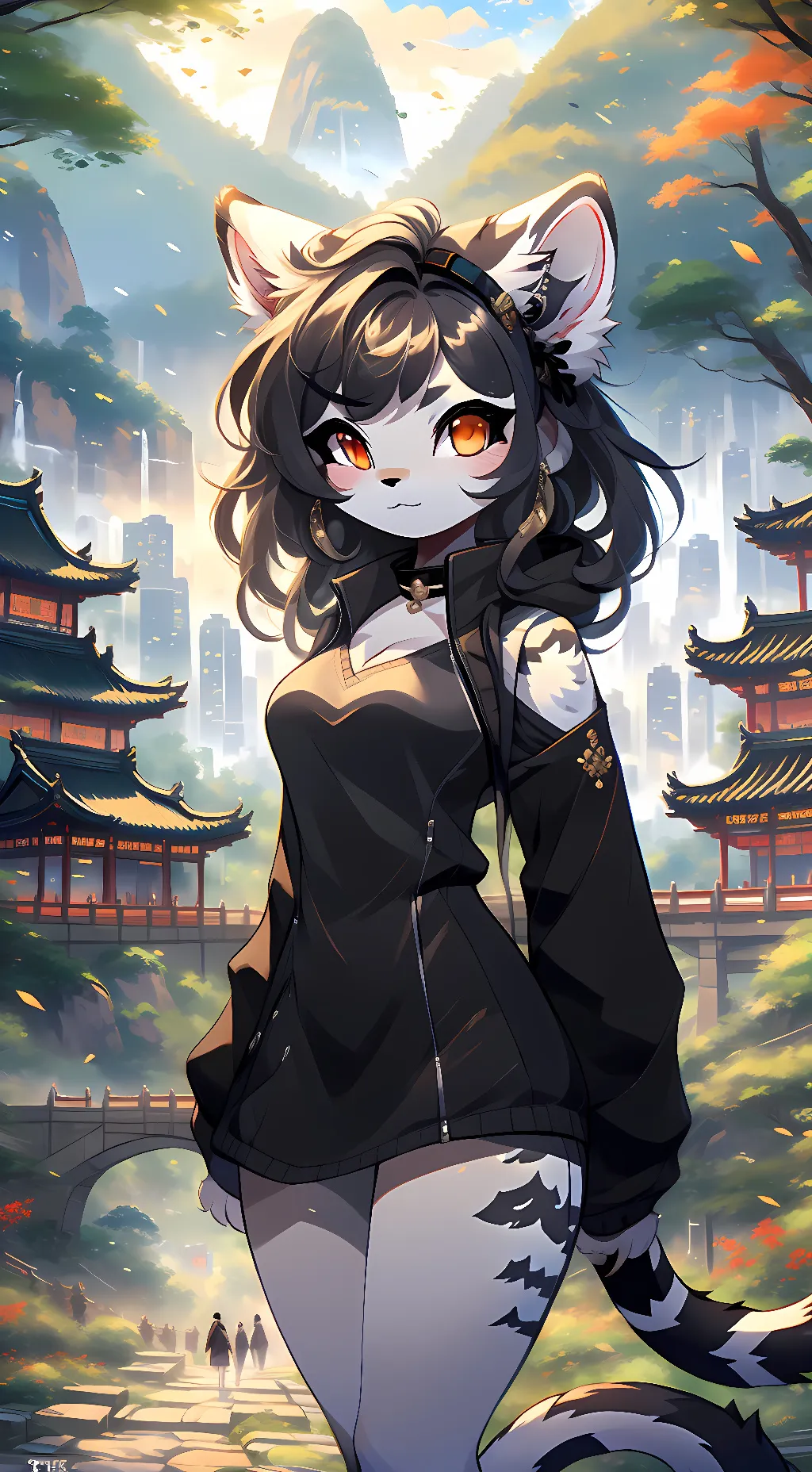 ai character: Emiko background
