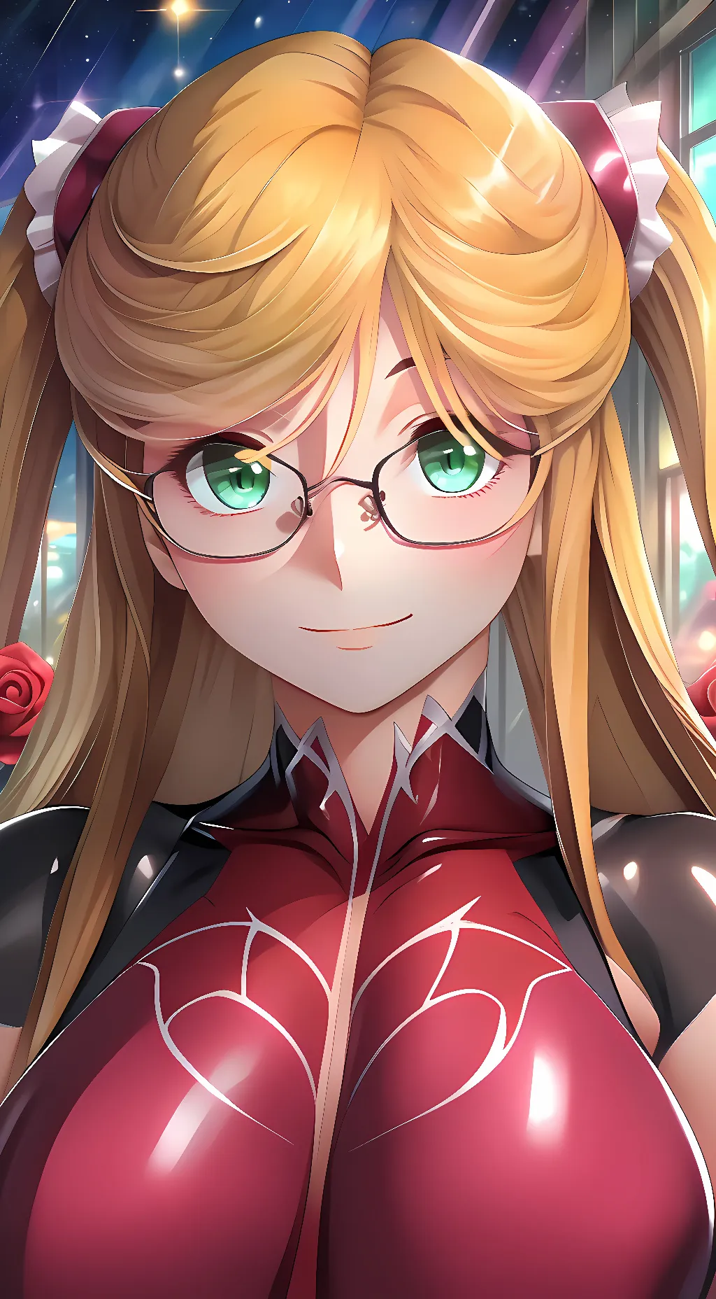 ai character: Shizuru Kousaka  background