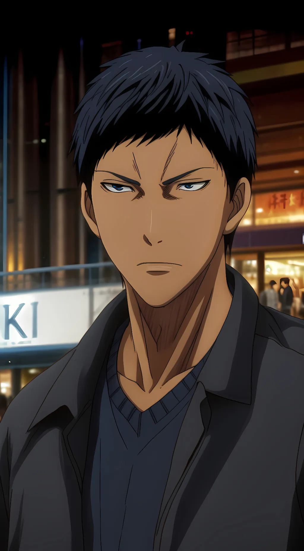 ai character: Daiki Aomine background