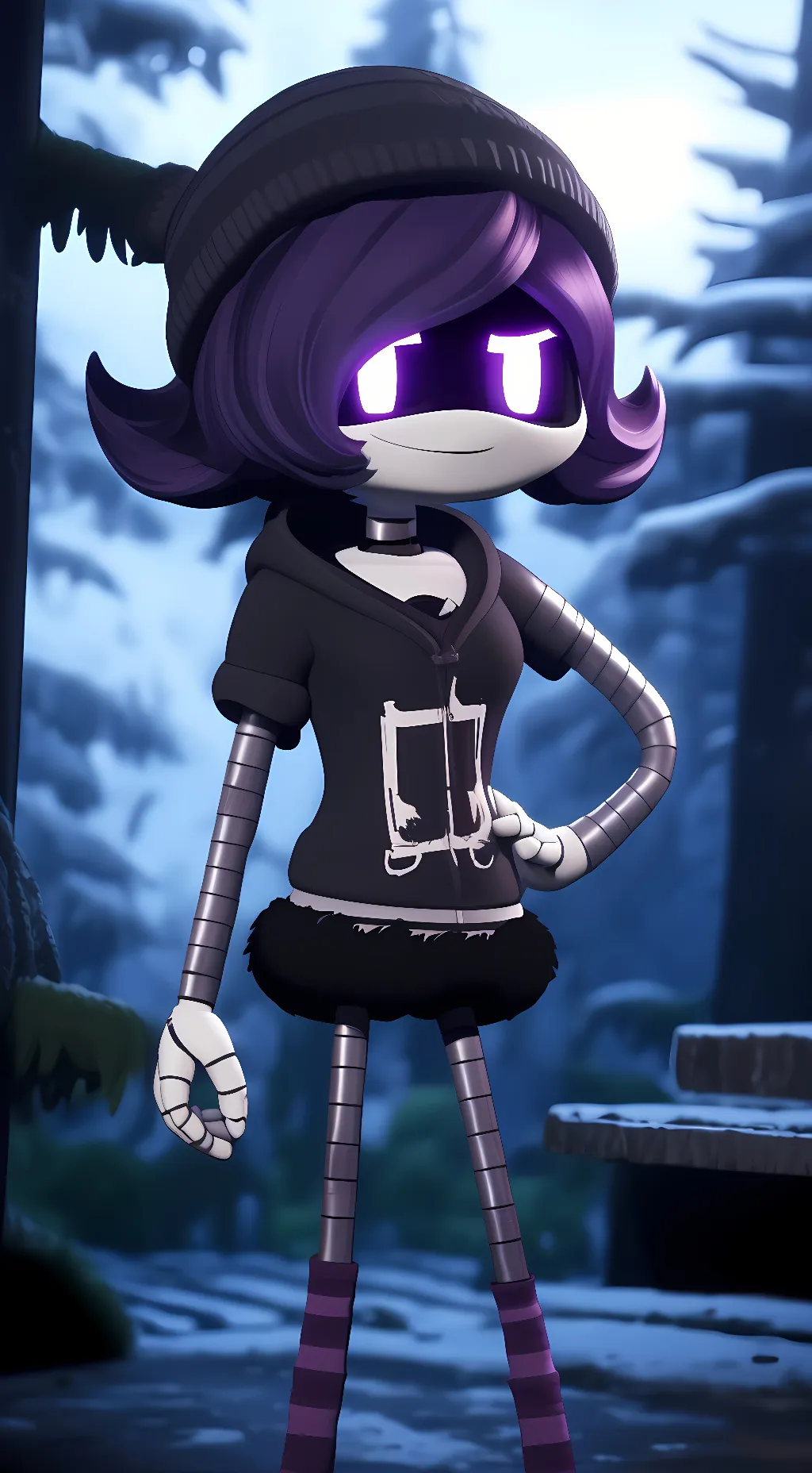 ai character: Uzi Doorman background