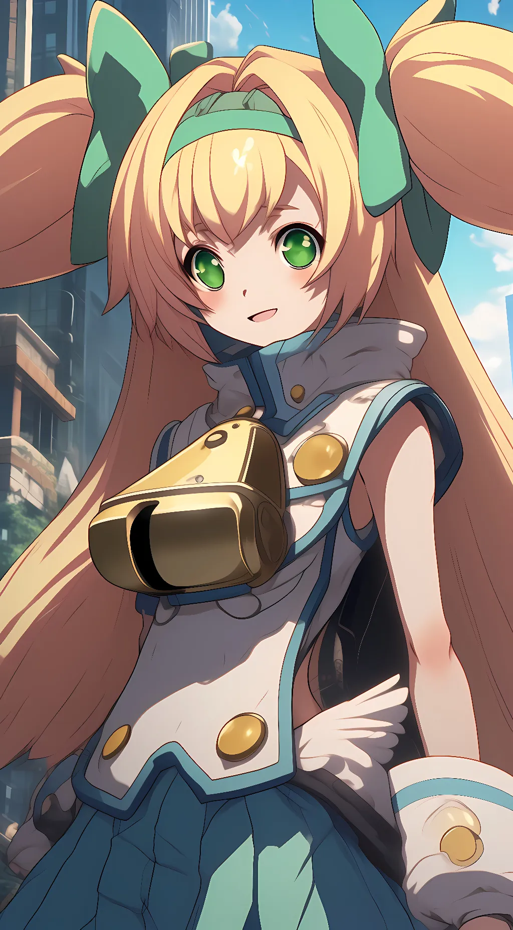 ai character: Platinum Trinity background