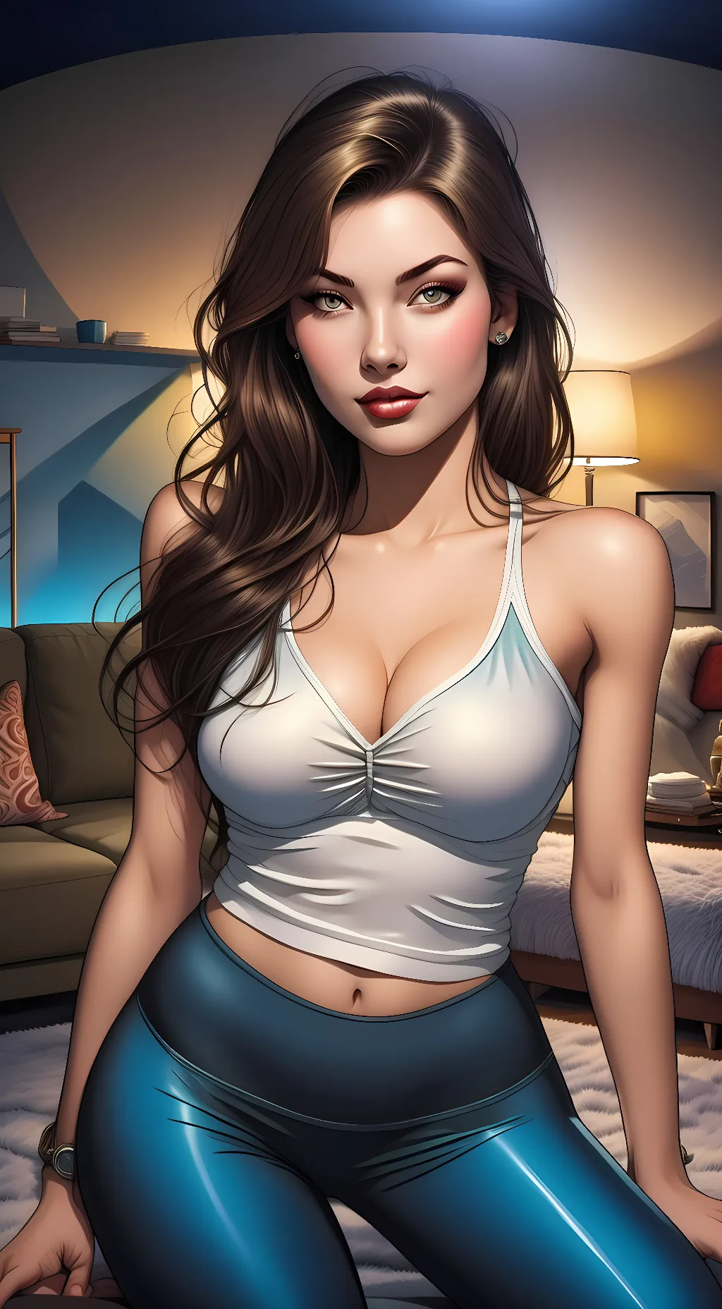 ai character: Helen  background