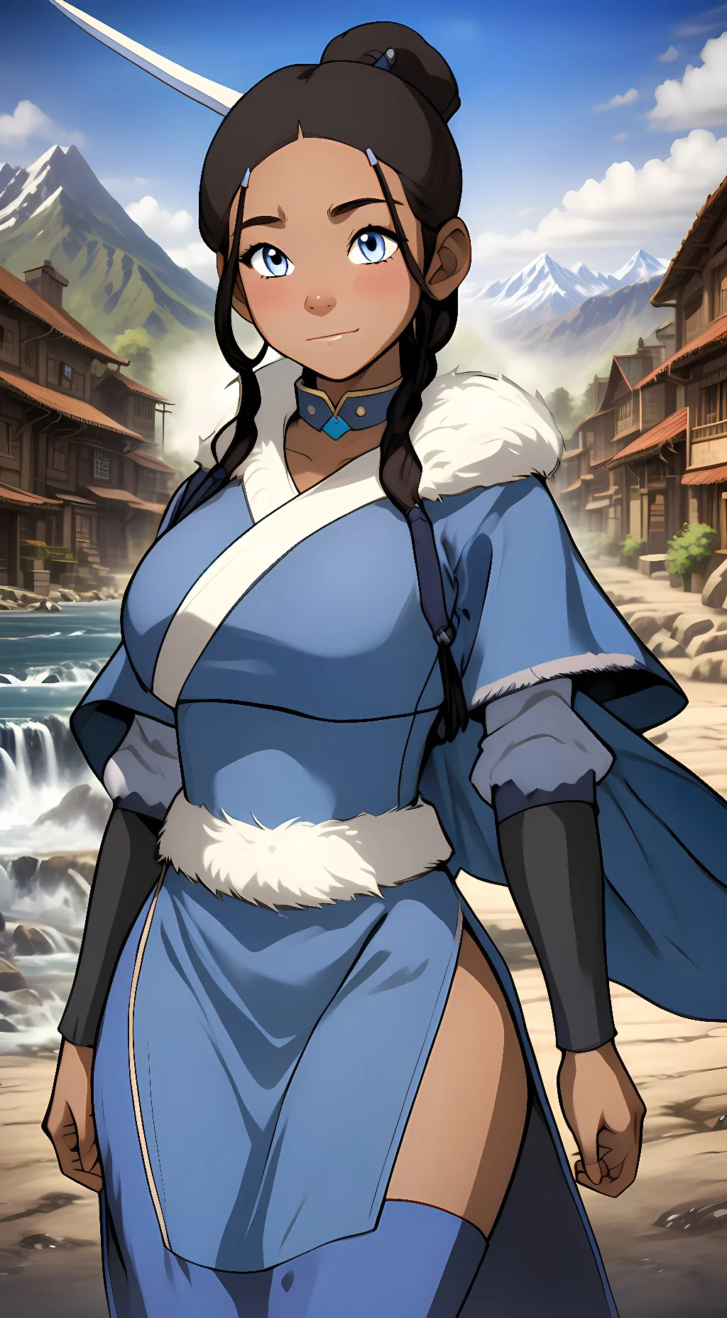 ai character: Katara background
