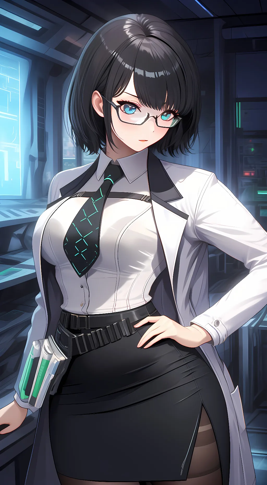 ai character: Mana background