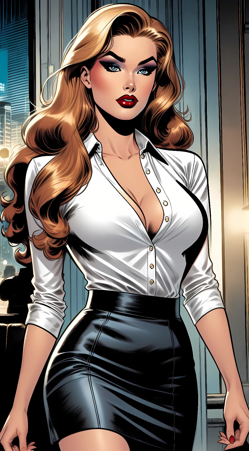 ai character: Kara Danvers background