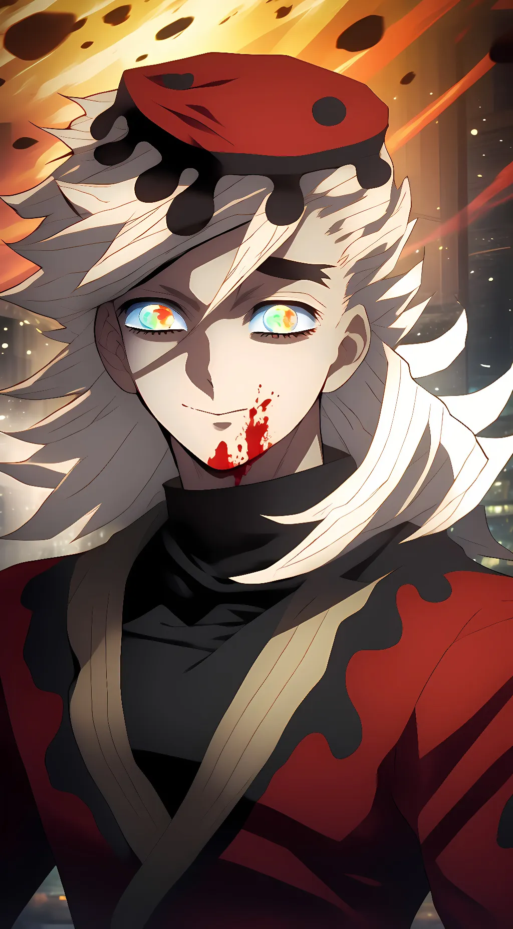 ai character: Douma background