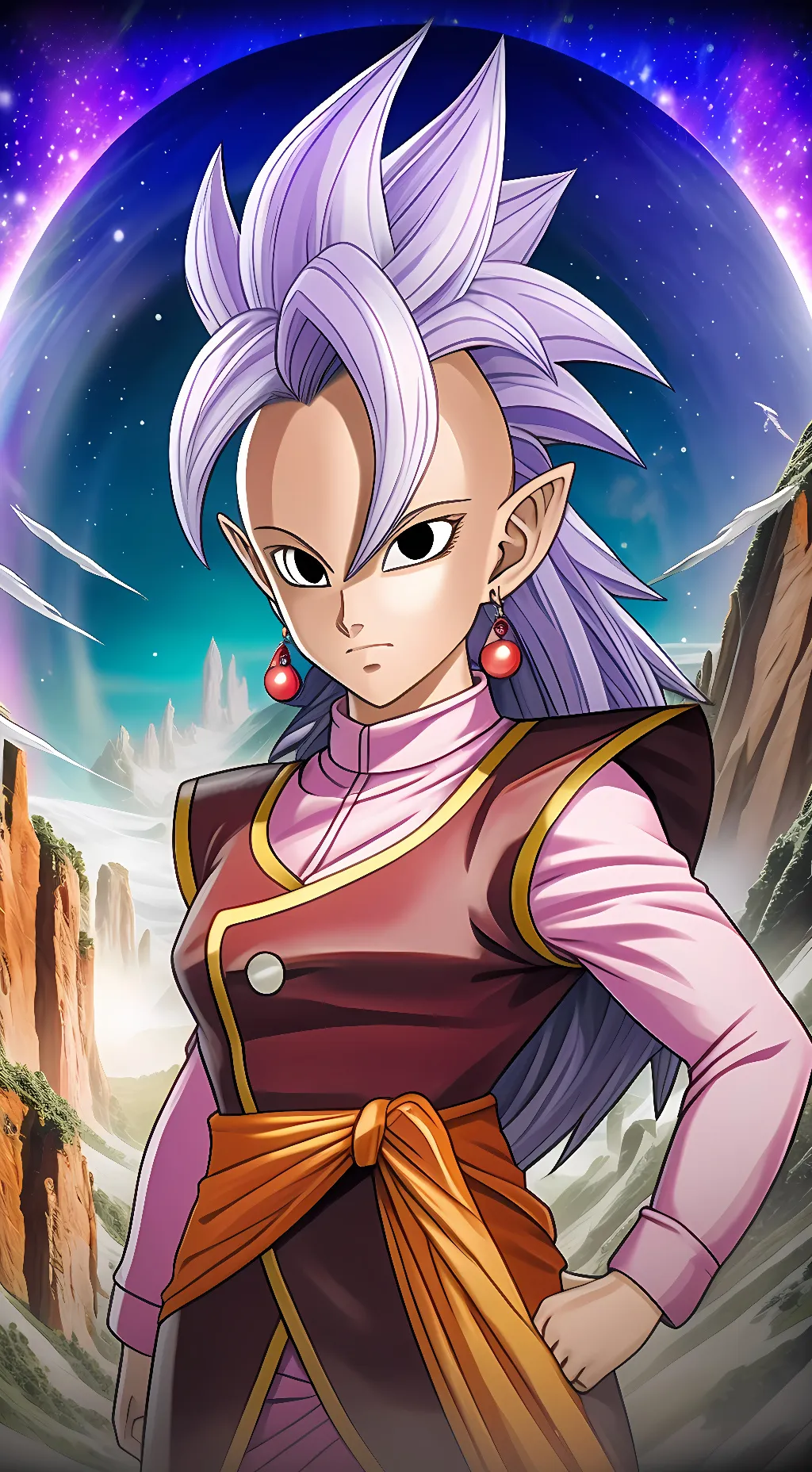ai character: West Supreme Kai background