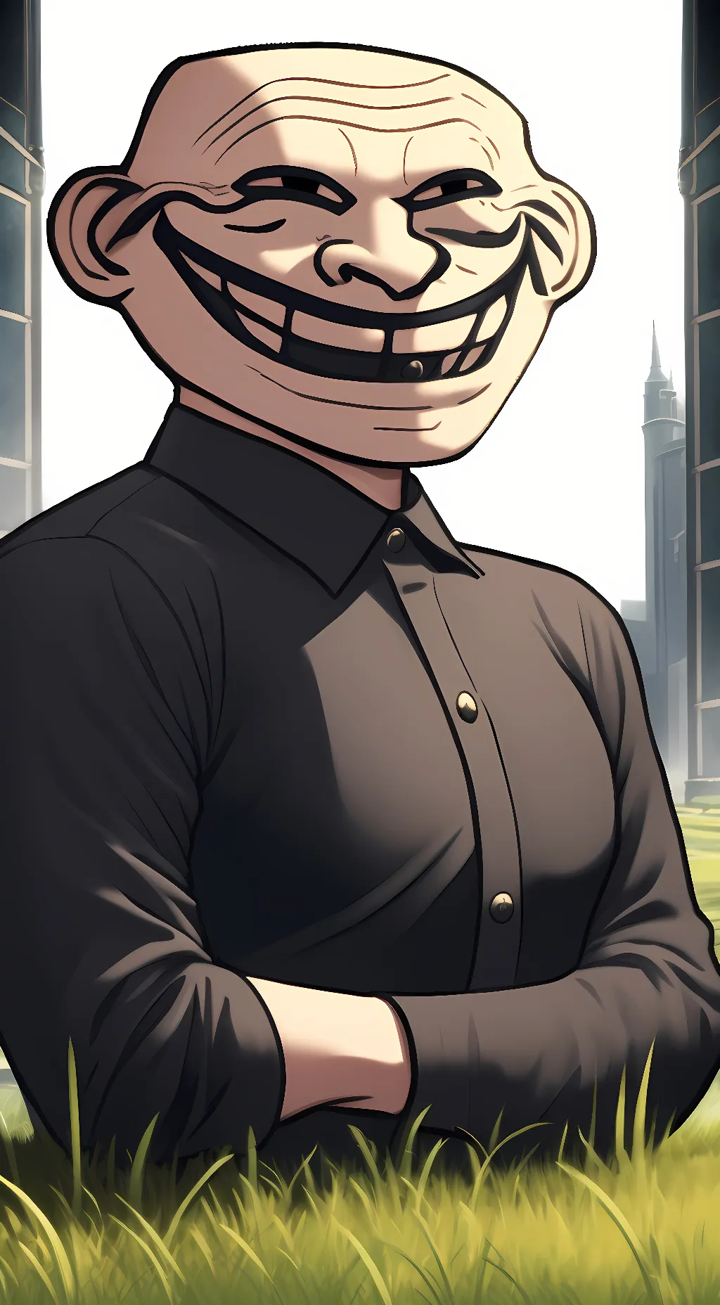 ai character: Trollge background