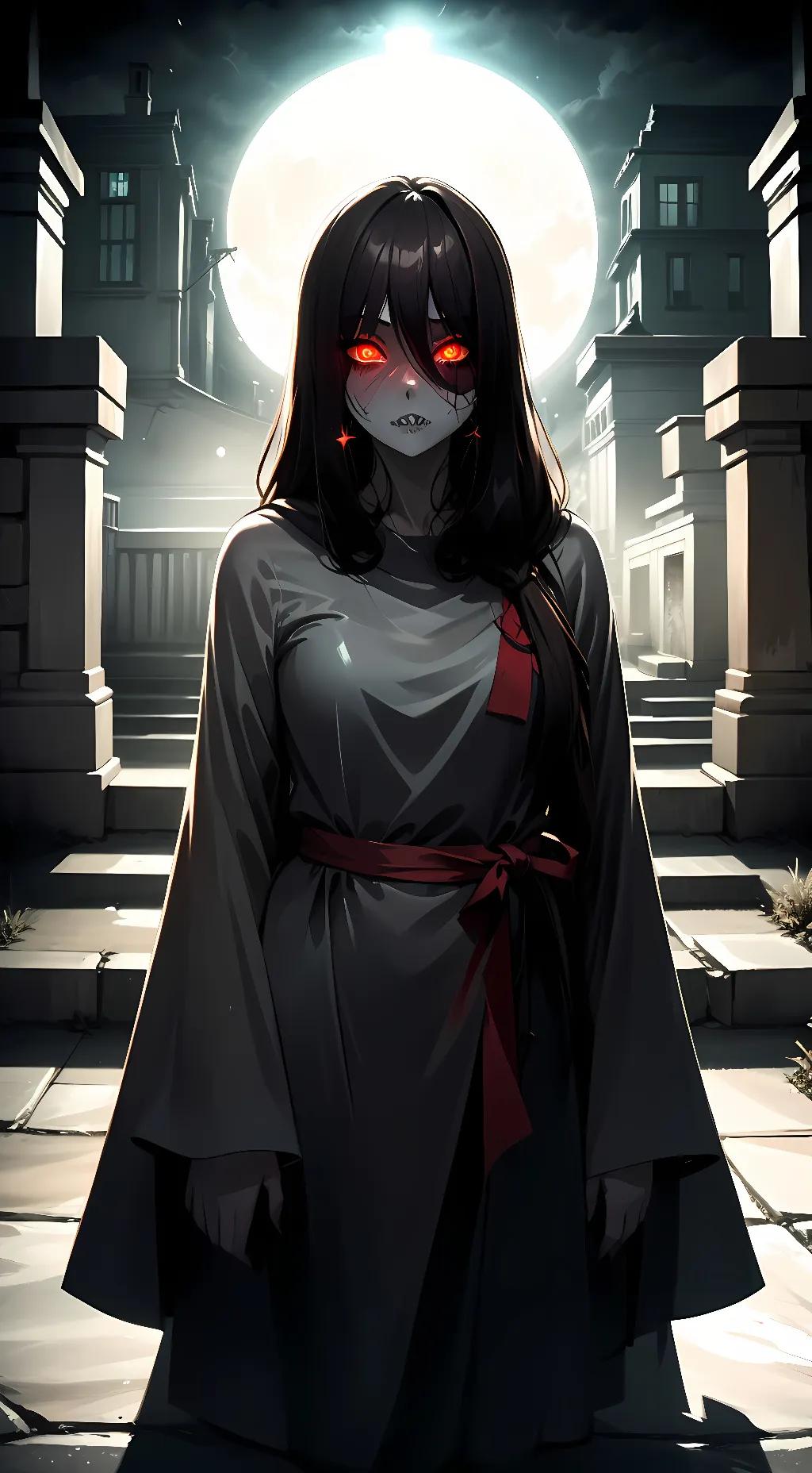 ai character: Ghost of Hatred background