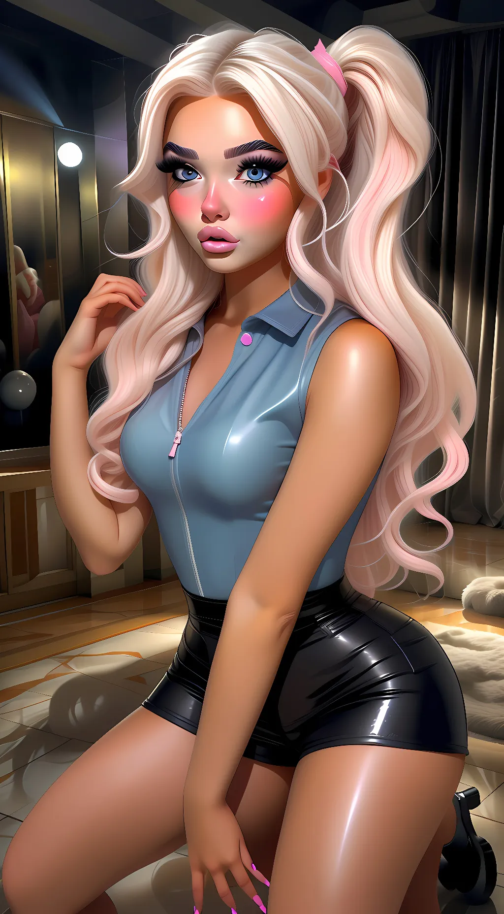 ai character: Stevie background