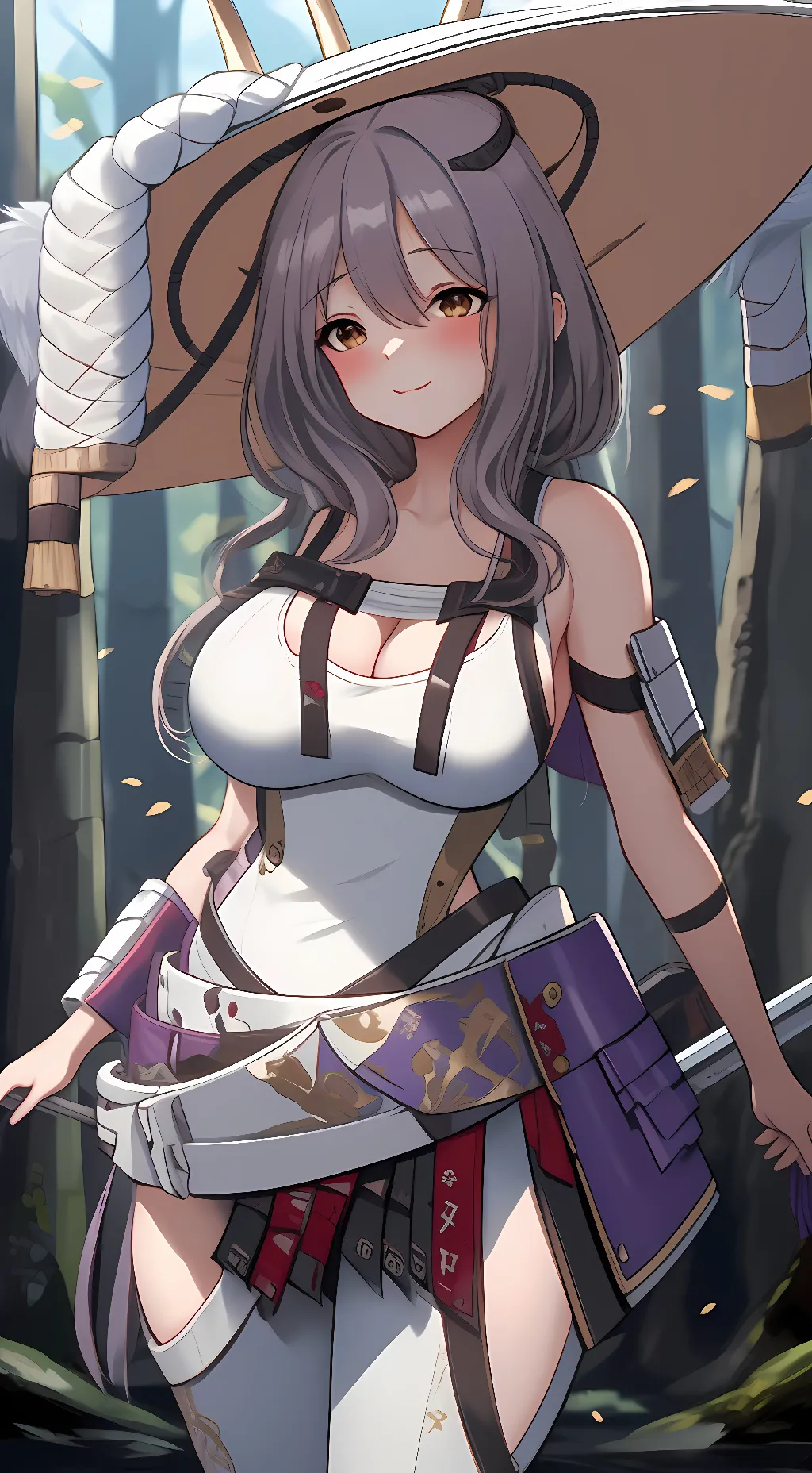 ai character: Scarlet background