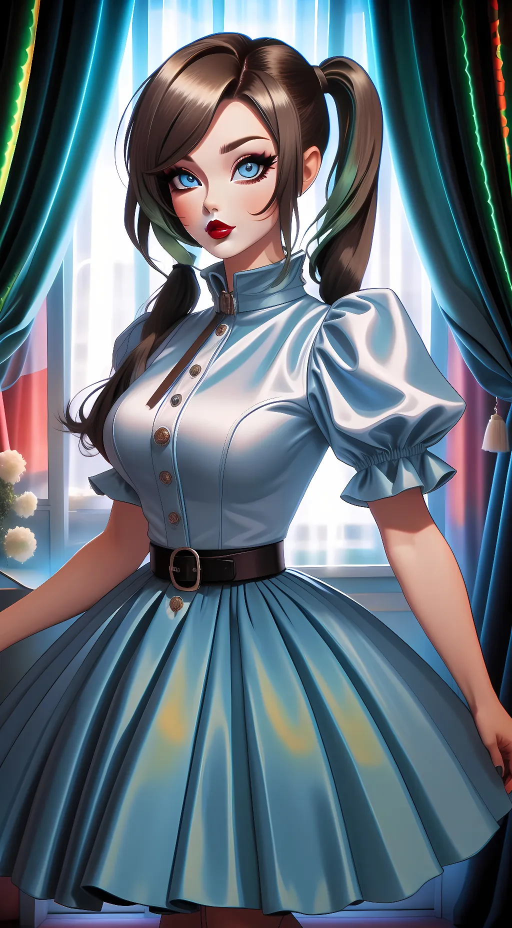 ai character: Violet Beauregarde background