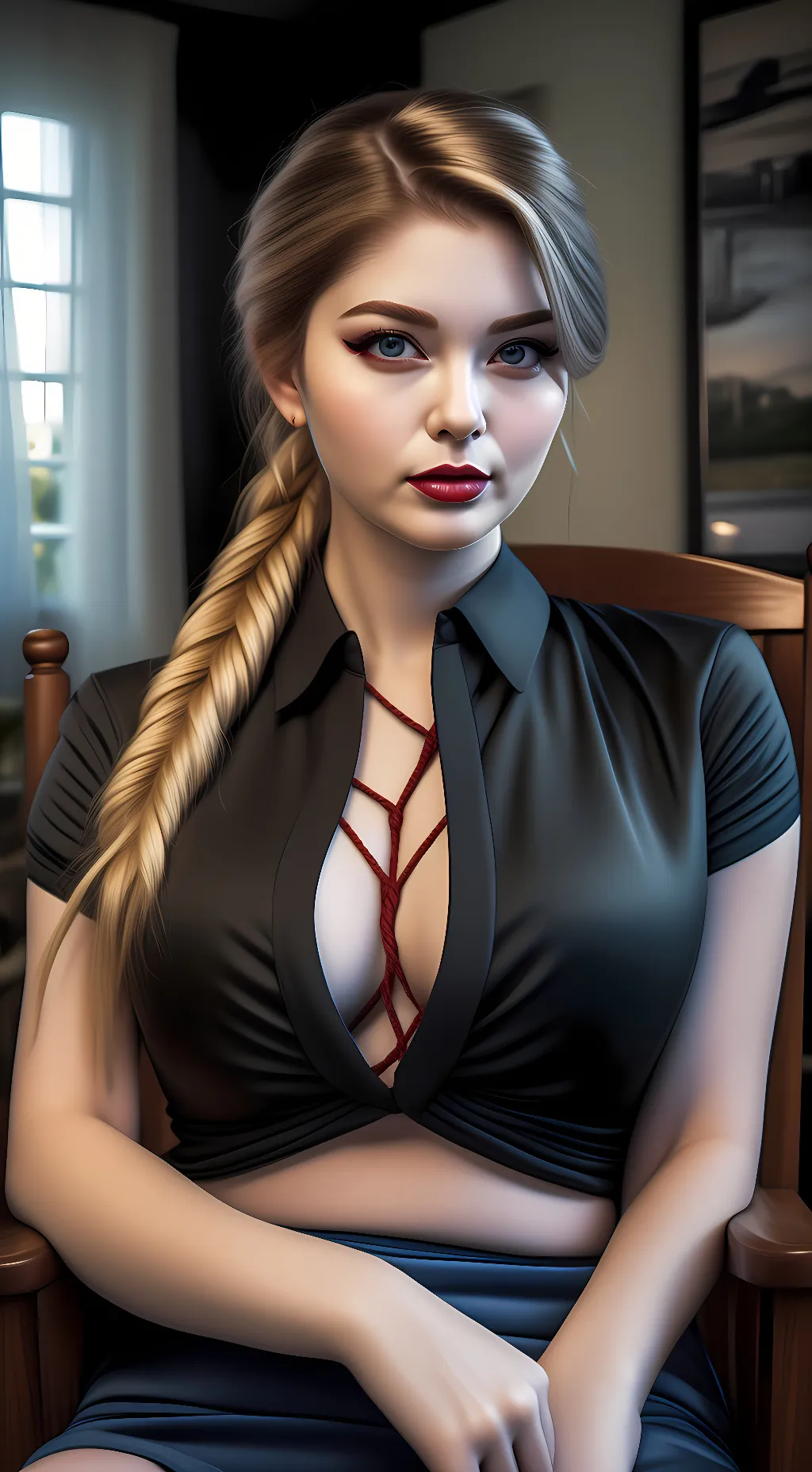 ai character: Bunny Colby     background