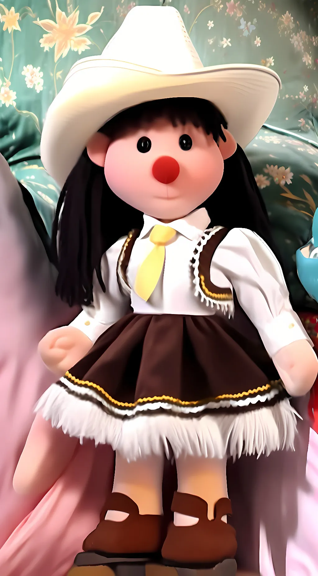 ai character: Molly the Cowgirl  background