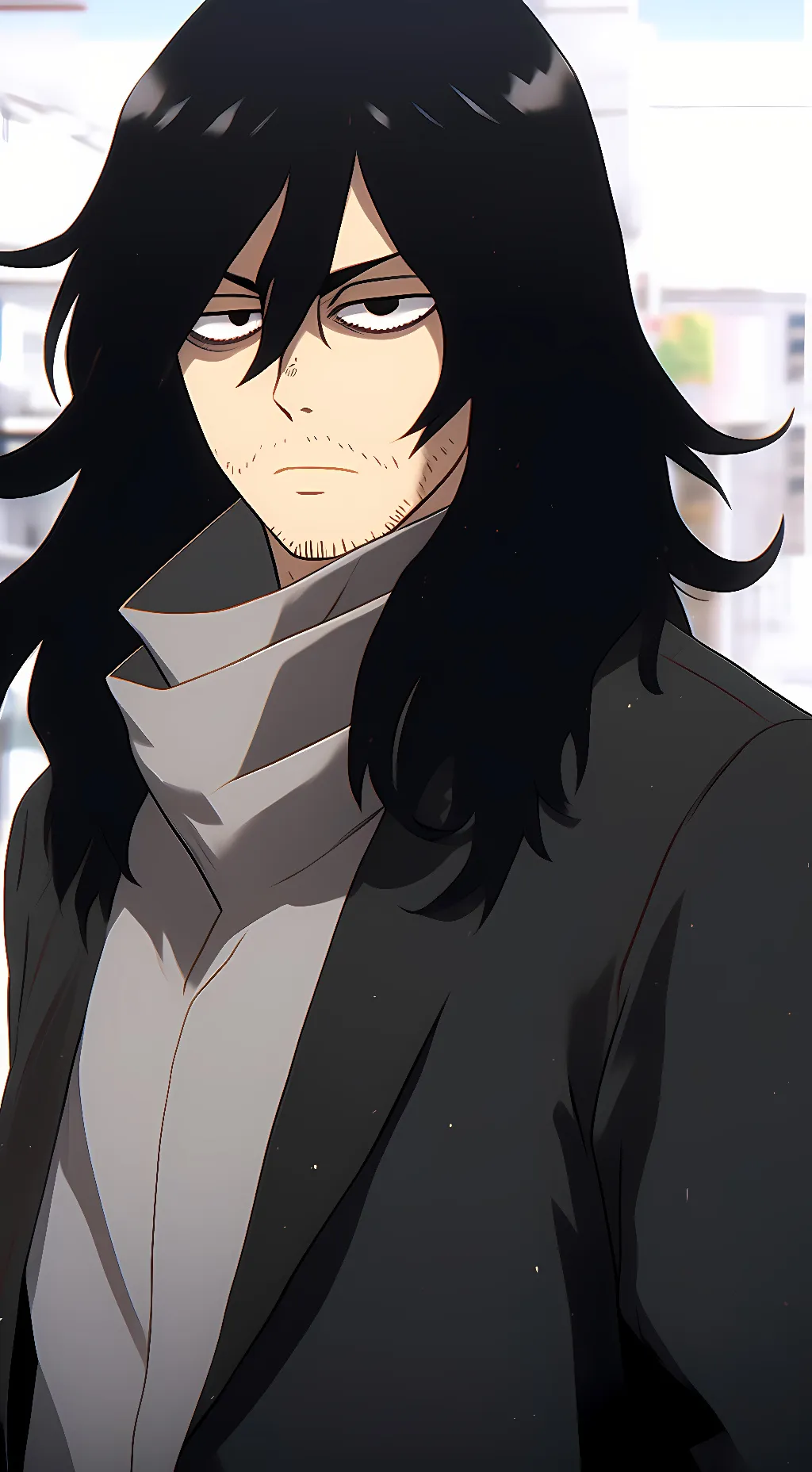 ai character: Shota Aizawa background