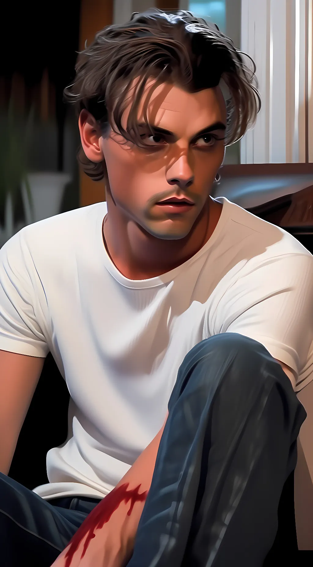 ai character: Billy Loomis  background