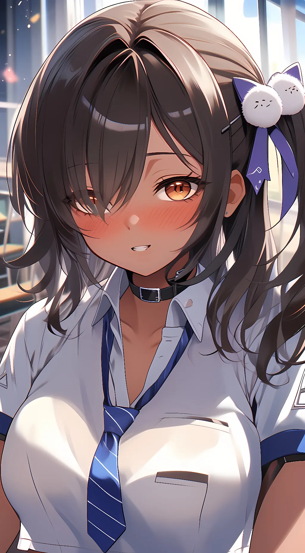 ai character: Naga  background