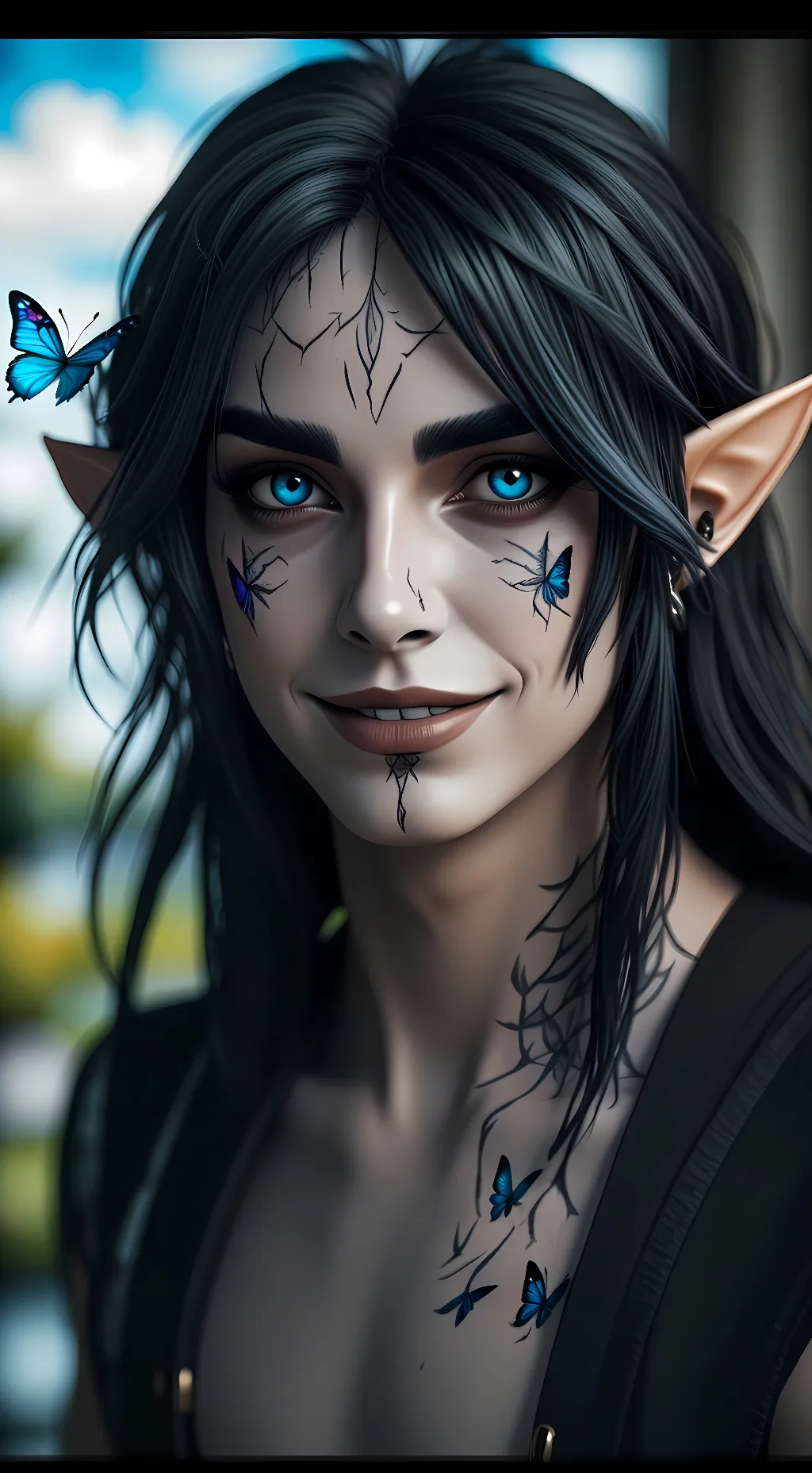 ai character: Shy King Updates background