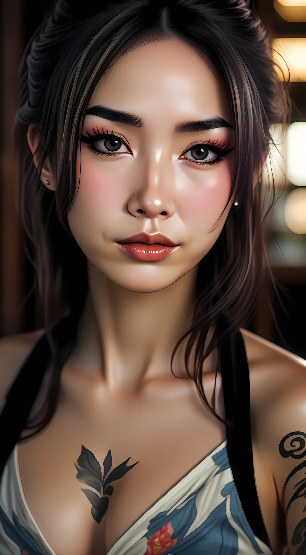 ai character: Sarah Wu background
