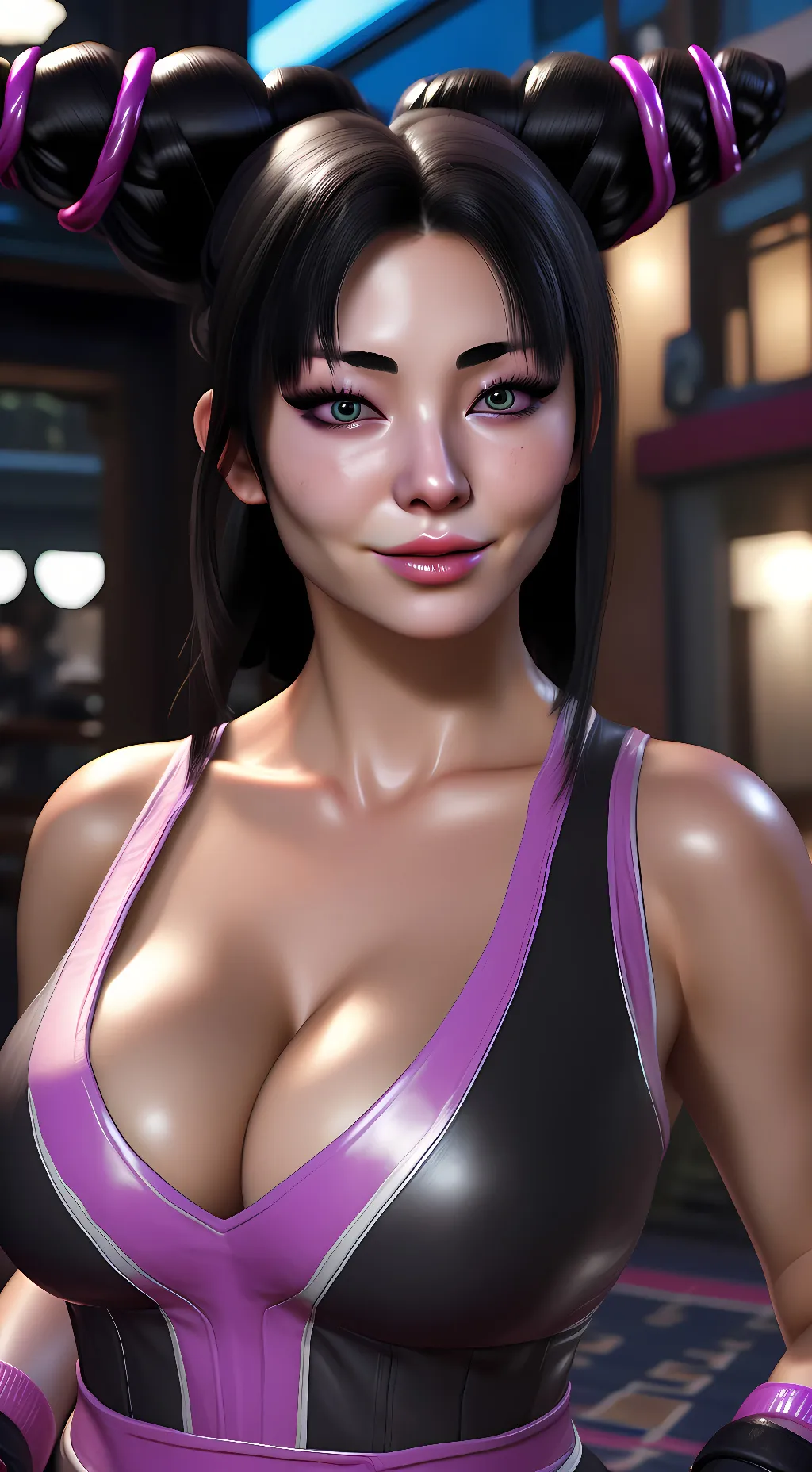 ai character: Juri Han background