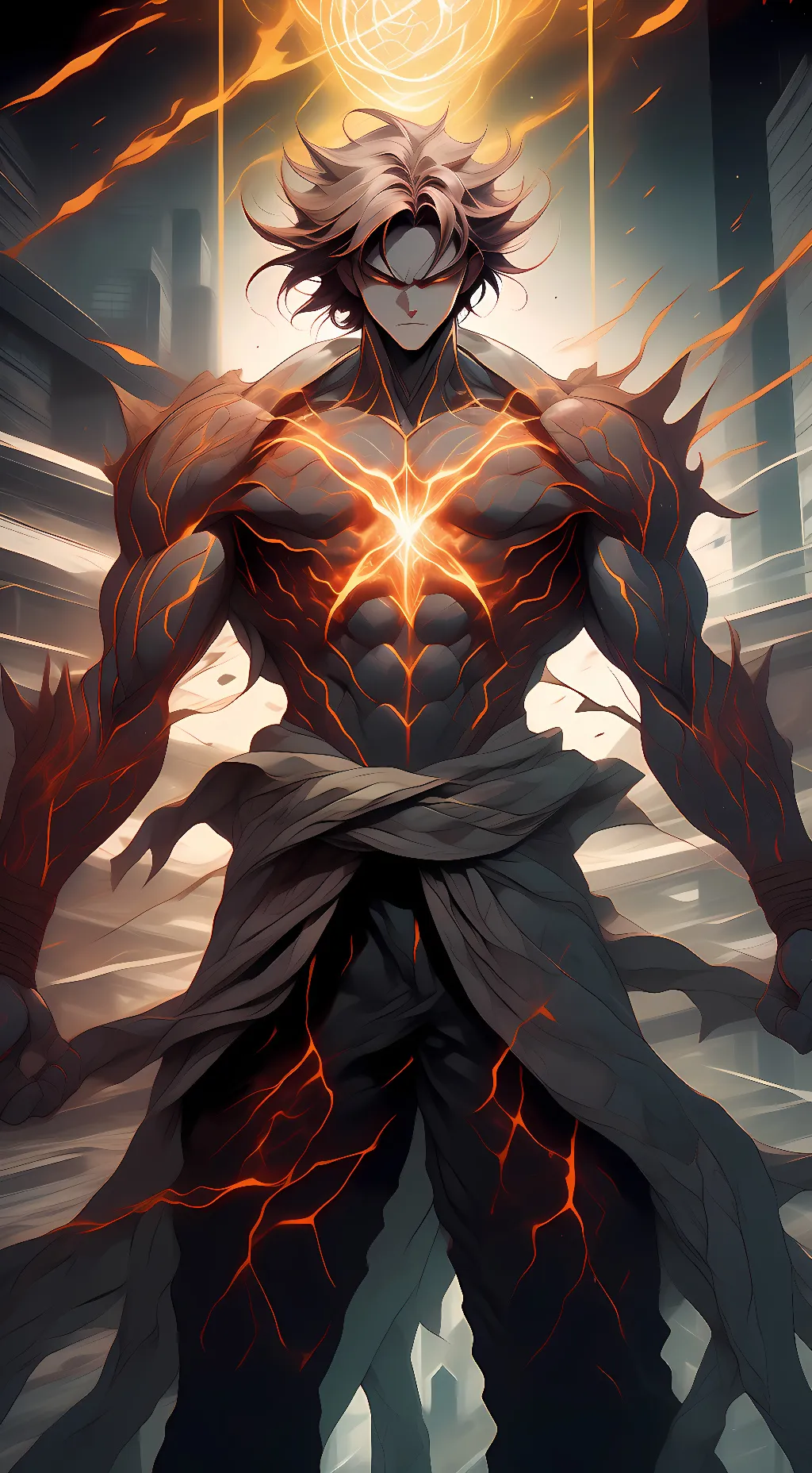ai character: Aurora Ember background